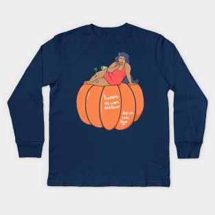 Lumpy and Round! Kids Long Sleeve T-Shirt